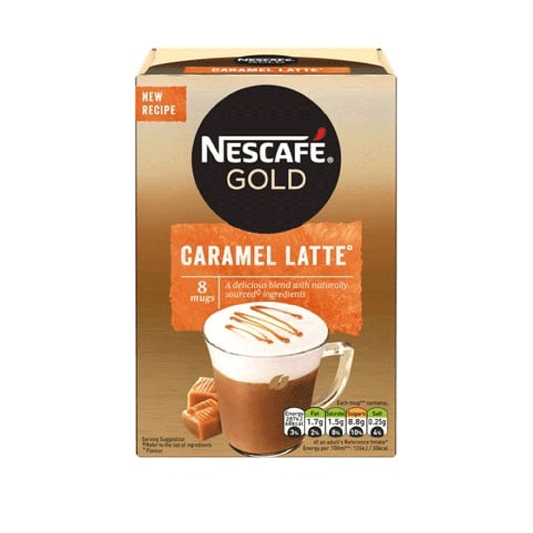 NESCAFE GOLD CARAMEL LATTE 136G